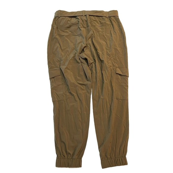 NWT BANANA REPUBLIC Lightweight Jogger Cargo Pants Sz L Brown #717673 - Picture 2 of 4